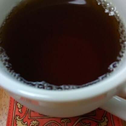 濃いめのプーアル茶と、これまた濃いめの麦茶を合わせました！こんなに濃いのにさっぱりいただけました♥(≧▽≦)♥